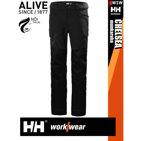 Helly Hansen CHELSEA EVOLUTION BLACK technikai női szellőző nadrág - munkaruha