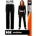 Helly Hansen CHELSEA EVOLUTION BLACK technikai női szellőző nadrág - munkaruha