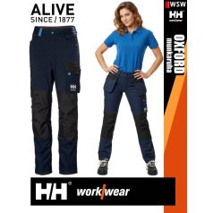   Helly Hansen OXFORD NAVY pamutgazdag 4 irányú strech lengőzseb előkészítéses női deréknadrág - munkaruha