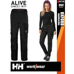   Helly Hansen OXFORD BLACK pamutgazdag 4 irányú strech lengőzseb előkészítéses női deréknadrág - munkaruha