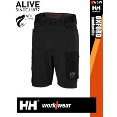   Helly Hansen OXFORD BLACK pamutgazdag 4 irányú strech lengőzseb előkészítéses női rövidnadrág - munkaruha