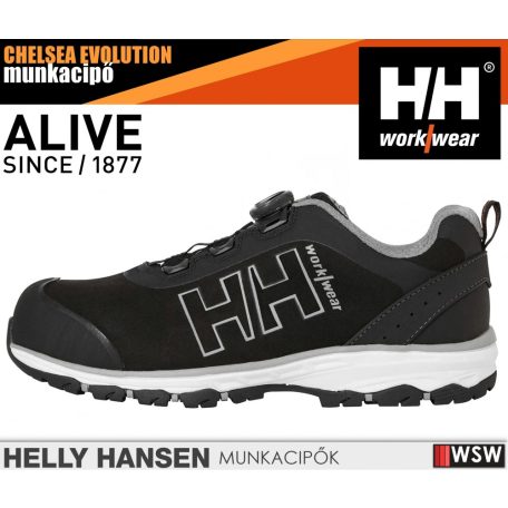Helly Hansen CHELSEA EVOLUTION BOA S3 technikai önbefűzős vízálló munkacipő - munkabakancs