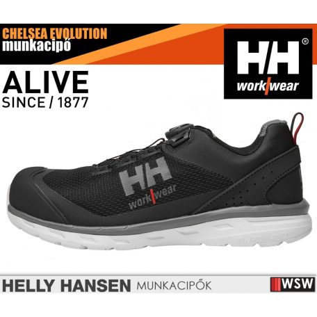 Helly Hansen CHELSEA EVOLUTION S1P BOA önbefűzős szellőző technikai munkacipő - munkabakancs