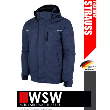 .Engelbert Strauss MOTION DENIM INDIGO technikai farmer télikabát - munkaruha