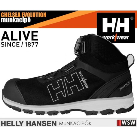 Helly Hansen CHELSEA EVOLUTION BOA S3 technikai önbefűzős munkacipő - munkabakancs