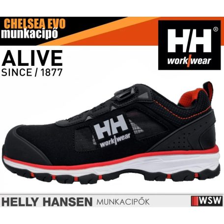 Helly Hansen CHELSEA EVO S1PS BOA önbefűzős szellőző technikai munkacipő - munkaszandál