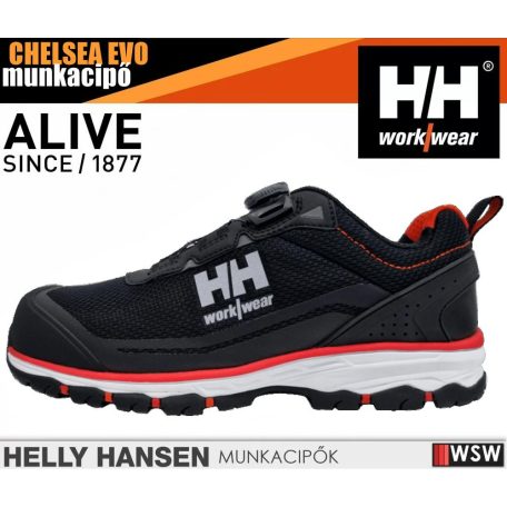 Helly Hansen CHELSEA EVO S1PS BOA önbefűzős szellőző technikai munkacipő - munkabakancs