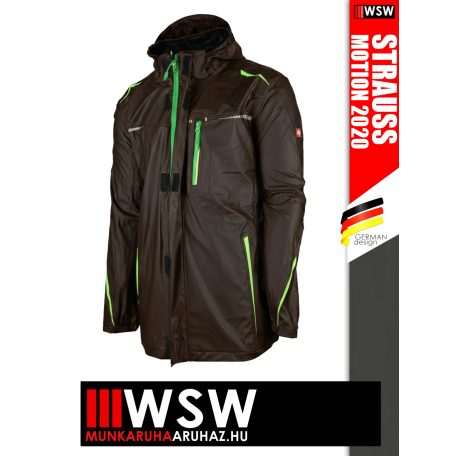 .Engelbert Strauss MOTION 2020 BLACKHV vízálló technikai esőkabát - munkaruha