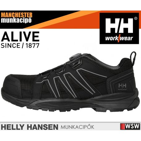 Helly Hansen MANCHESTER BOA S3S technikai önbefűzős munkacipő - munkabakancs