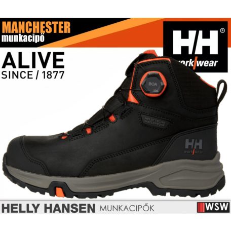 Helly Hansen MANCHESTER S7S BOA önbefűzős technikai vízálló munkacipő - munkabakancs
