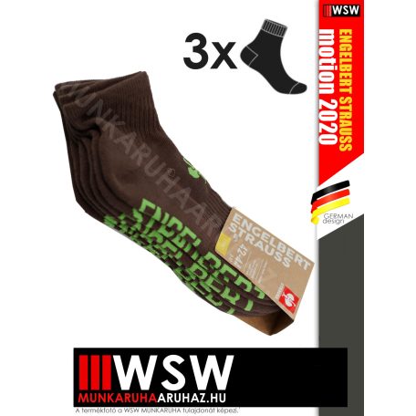 .Engelbert Strauss MOTION 2020 HAZELNUT technikai bokazokni 3 pár - munkazokni