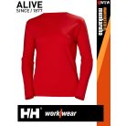 Helly Hansen MANCHESTER ALERTRED classic prémium technikai női póló - munkaruha