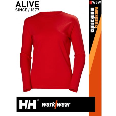Helly Hansen MANCHESTER ALERTRED classic prémium technikai női póló - munkaruha