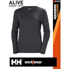 Helly Hansen MANCHESTER DARKGREY classic prémium technikai női póló - munkaruha