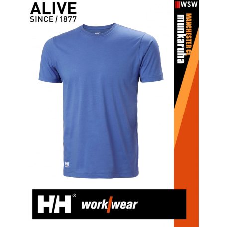 Helly Hansen MANCHESTER STONEBLUE classic prémium technikai férfi póló - munkaruha