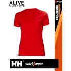 Helly Hansen MANCHESTER ALERTRED classic prémium technikai női póló - munkaruha