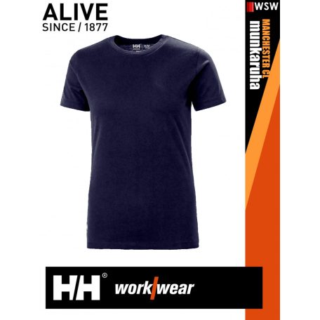 Helly Hansen MANCHESTER NAVY classic prémium technikai női póló - munkaruha