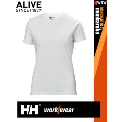   Helly Hansen MANCHESTER WHITE classic prémium technikai női póló - munkaruha