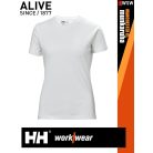 Helly Hansen MANCHESTER WHITE classic prémium technikai női póló - munkaruha