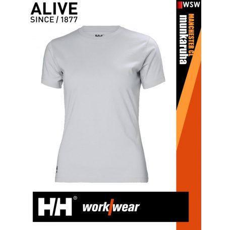 Helly Hansen MANCHESTER GREYFOG classic prémium technikai női póló - munkaruha