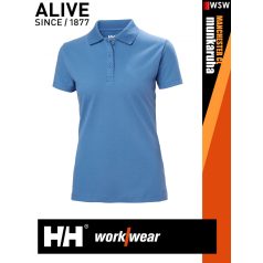   Helly Hansen MANCHESTER STONEBLUE classic prémium galléros férfi póló - munkaruha