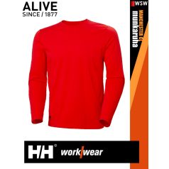   Helly Hansen MANCHESTER ALERTRED classic prémium hosszúujjú férfi póló - munkaruha
