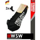 .Engelbert Strauss MOTION 2020 BLACK technikai zokni 3 pár - rövid munkazokni