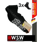 .Engelbert Strauss MOTION 2020 BLACK technikai bokazokni 3 pár - munkazokni