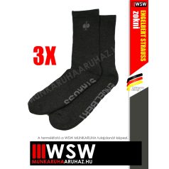   .Engelbert Strauss MOTION 2020 ANTRACITE technikai zokni 3 pár - hosszú munkazokni