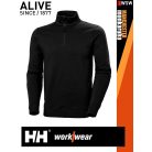 Helly Hansen MANCHESTER BLACK prémium technikai férfi zippzáros pulóver - munkaruha