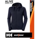 Helly Hansen MANCHESTER NAVY prémium technikai női kapucnis pulóver - munkaruha