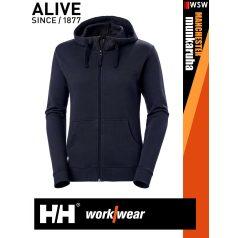   Helly Hansen MANCHESTER NAVY prémium technikai női kapucnis pulóver - munkaruha