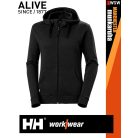 Helly Hansen MANCHESTER BLACK prémium technikai női kapucnis pulóver - munkaruha