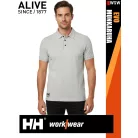 Helly Hansen EVO GREYMELANGE prémium galléros férfi póló - munkaruha
