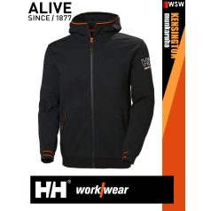   Helly Hansen KENSINGTON BLACK technikai kapucnis pamutgazdag pulóver - munkaruha