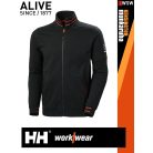 Helly Hansen KENSINGTON BLACK technikai pamutgazdag pulóver - munkaruha