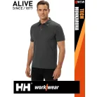 Helly Hansen TECH EBONY technikai UV álló galléros férfi póló - munkaruha