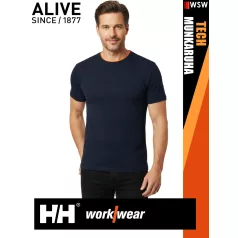   Helly Hansen TECH NAVY technikai UV álló férfi póló - munkaruha