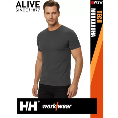 Helly Hansen TECH EBONY technikai UV álló férfi póló - munkaruha