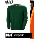 Helly Hansen GRAPHIC GREEN hosszúujjú prémium póló - munkaruha