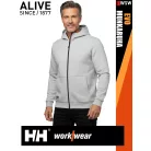 Helly Hansen EVO GREYMELANGE prémium zipzáros kapucnis férfi pulóver - munkaruha