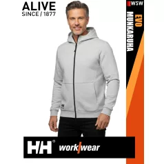   Helly Hansen EVO GREYMELANGE prémium zipzáros kapucnis férfi pulóver - munkaruha