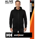 Helly Hansen EVO BLACK prémium zipzáros kapucnis férfi pulóver - munkaruha