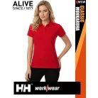 Helly Hansen CLASSIC ALERTRED classic prémium galléros női póló - munkaruha