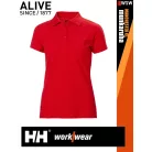 Helly Hansen CLASSIC ALERTRED classic prémium galléros női póló - munkaruha