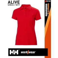  Helly Hansen CLASSIC ALERTRED classic prémium galléros női póló - munkaruha