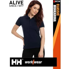   Helly Hansen CLASSIC NAVY classic prémium galléros női póló - munkaruha