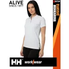 Helly Hansen CLASSIC GREYFOG classic prémium galléros női póló - munkaruha