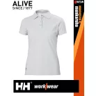 Helly Hansen CLASSIC GREYFOG classic prémium galléros női póló - munkaruha