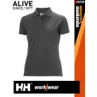 Helly Hansen CLASSIC DARKGREY classic prémium galléros női póló - munkaruha